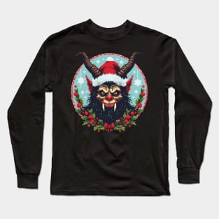 Krampus Ugly Christmas Sweater Long Sleeve T-Shirt